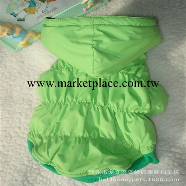 廠傢直銷·寵物用品寵物服裝顯瘦連帽羽絨衣 寵物衣服批發定做工廠,批發,進口,代購
