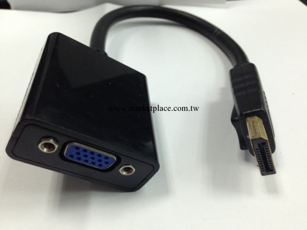 蘋果mini displayport to vga連接線 Mac接投影機 迷你DP轉VGA工廠,批發,進口,代購
