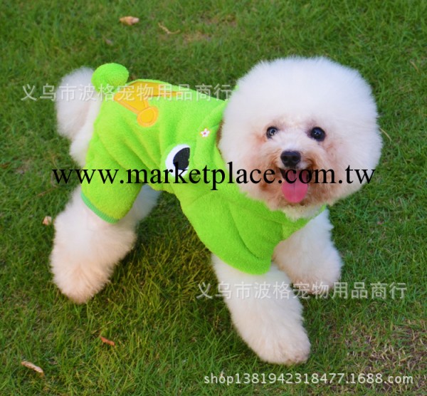 寵物衣服批發 蒙奇奇青蛙變身裝 狗狗秋冬裝 四腳衣服 支持混批工廠,批發,進口,代購