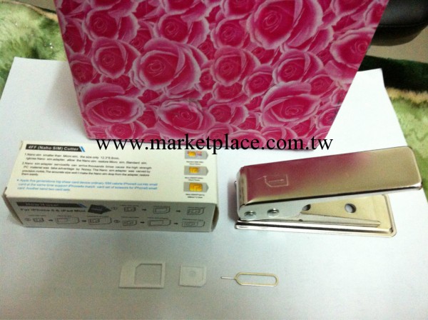 廠傢iphone5和ipad Mini SIM卡通用剪卡器剪卡鉗取卡針卡套蘋果5工廠,批發,進口,代購