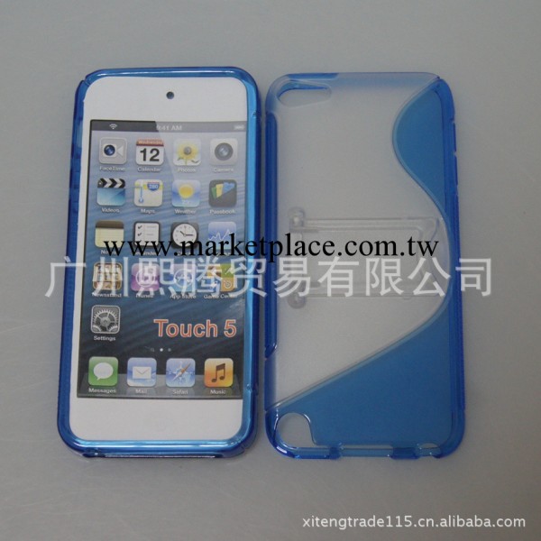 真機尺寸Apple蘋果 iPod touch 5保護套 包膠帶支架清水套清水貼批發・進口・工廠・代買・代購