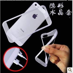 批發iphone 5手機殼蘋果5S保護套iphone4s代帶防塵塞矽膠透明TPU工廠,批發,進口,代購