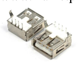 USB2.0連接器 A/F 單層USB工廠,批發,進口,代購