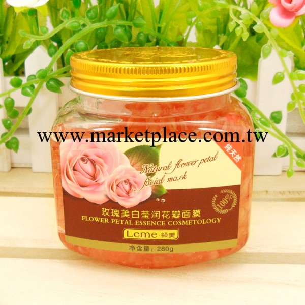 特批 領美 花瓣面膜 玫瑰美白瑩潤 280g 睡眠面膜 免洗 天然工廠,批發,進口,代購