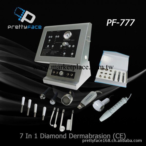 PF-777 七合一鉆石微雕  超音波  鏟皮美容機   廠傢直銷工廠,批發,進口,代購