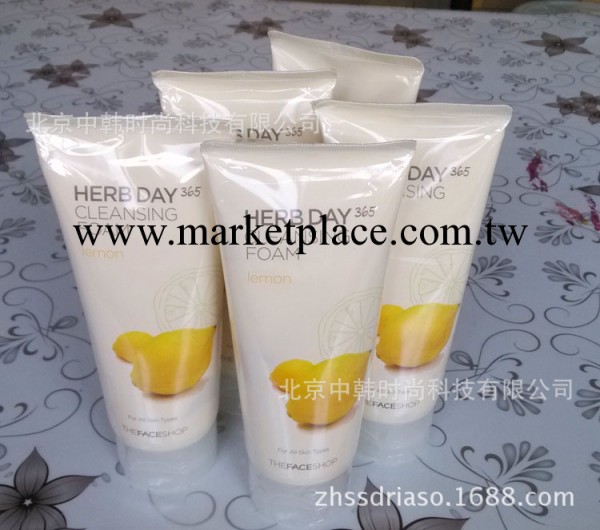 韓國正品the face shop 檸檬洗面奶170ml 美白控油潔面 深層清潔工廠,批發,進口,代購