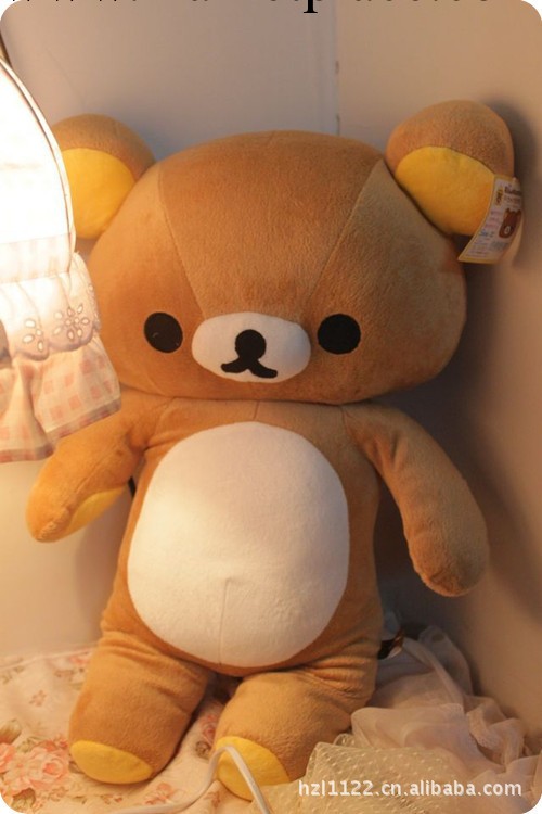 日本SAN-X rilakkuma 大號  輕松小熊毛絨毯子 輕松小熊公仔批發・進口・工廠・代買・代購