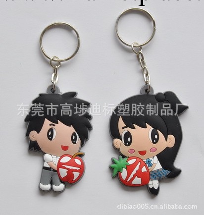 定做PVC小男孩鑰匙扣 小女孩鑰匙扣 海賊王鑰匙扣 鑰匙鏈工廠,批發,進口,代購