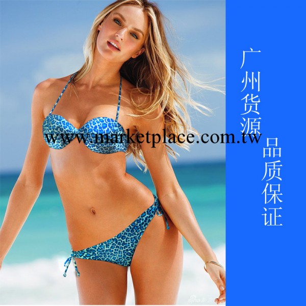 豹紋分體三角比基尼 溫泉維多利亞的秘密泳衣 三角比基尼泳裝工廠,批發,進口,代購