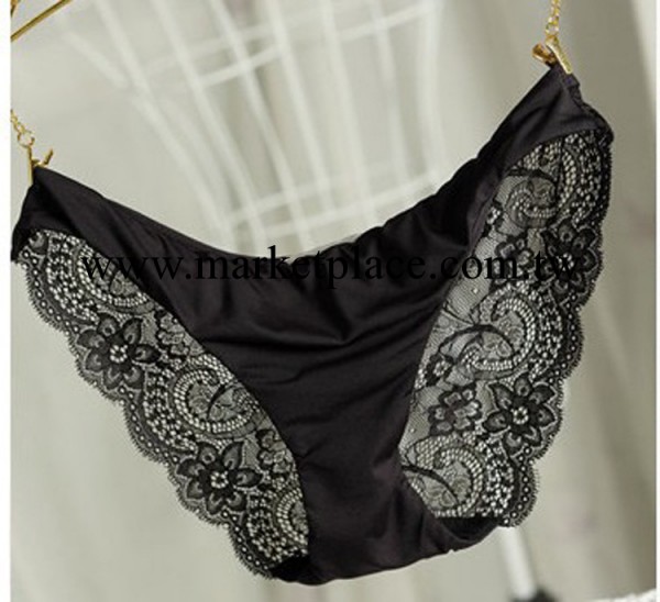 新品維多利亞的秘密爆款 日系甜美蕾絲性感透明女士三角內褲工廠,批發,進口,代購
