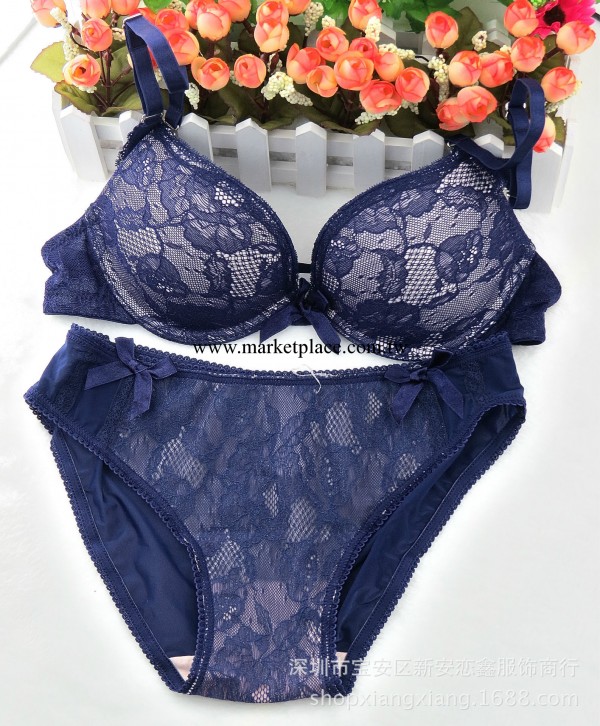 爆款 女士撞色胸罩套裝 維多利亞的秘密同款 底襠純棉內褲 多色工廠,批發,進口,代購
