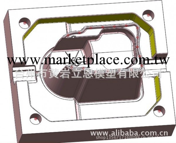 塑料註塑泡腳盆模具設計加工 足浴盆模具足療盆模具工廠,批發,進口,代購