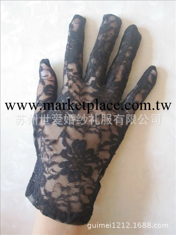 cosplay 新款韓國手套 舞臺手套 glove 短款蕾絲包指手套 ST131工廠,批發,進口,代購
