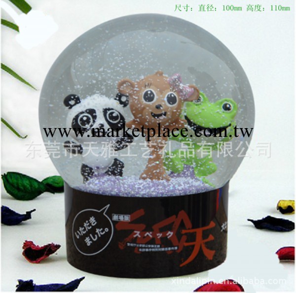 廠傢訂做禮品水晶球 情人節生日聖誕玻璃雪花水球 特惠混合批發工廠,批發,進口,代購
