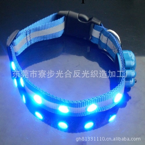 供應批發LED發光寵物帶 發光項圈 狗項圈狗鏈 大中小型寵物用品工廠,批發,進口,代購