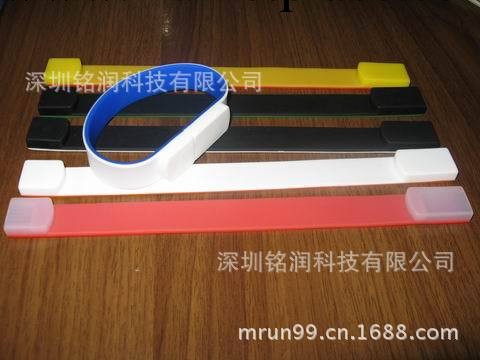 雙色多色個性幸運手腕帶隨身碟，可定做顏色、個性隨身碟批發工廠,批發,進口,代購