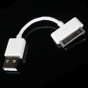 蘋果iPhone4 ipod數據線 10CM 迷你短線 彩色數據線 蘋果數據線工廠,批發,進口,代購