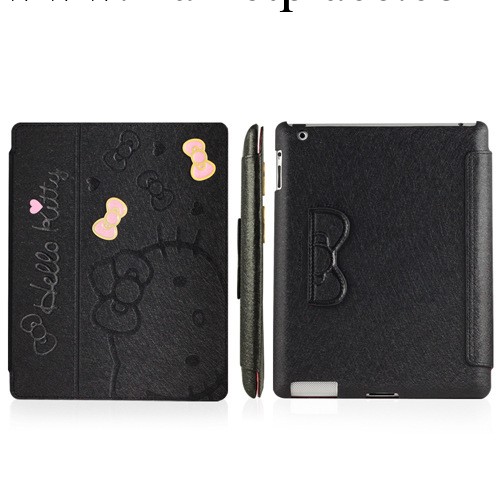 ipad 皮套 hello kitty 卡通ipad 皮套帶休眠工廠,批發,進口,代購