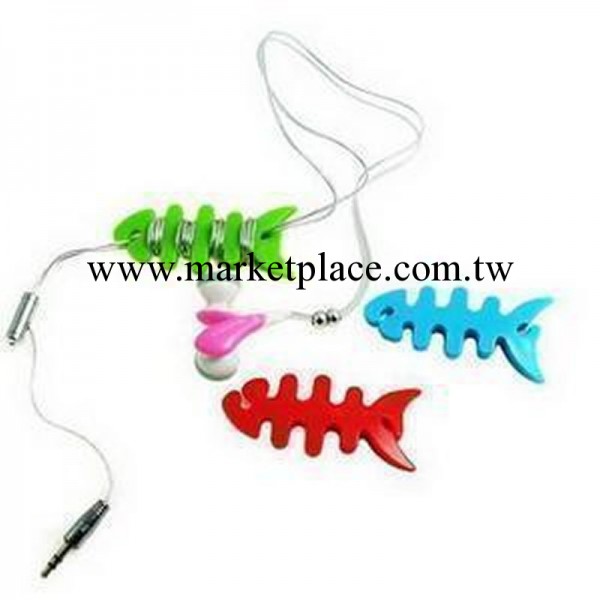 魚骨繞線器MP3/iphone 4S蘋果手機耳機纏線器小魚骨頭卷線器批發工廠,批發,進口,代購