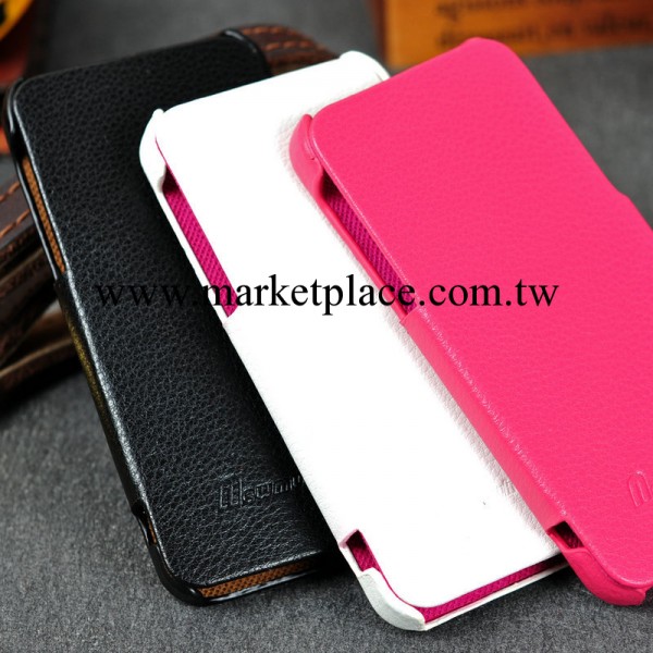 工廠供應 iphone5 皮套 荔枝紋真皮iphone皮套 左右開iphone皮套工廠,批發,進口,代購