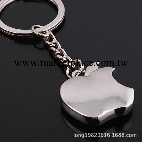 工廠直銷金屬蘋果鑰匙扣手機Apple公司禮品鑰匙扣可定制LOGO刻字工廠,批發,進口,代購