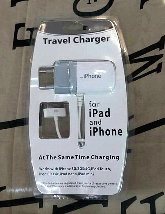 新款蘋果Iphone4歐規充電器 適用Ipad 歐規充電頭 帶線直充工廠,批發,進口,代購