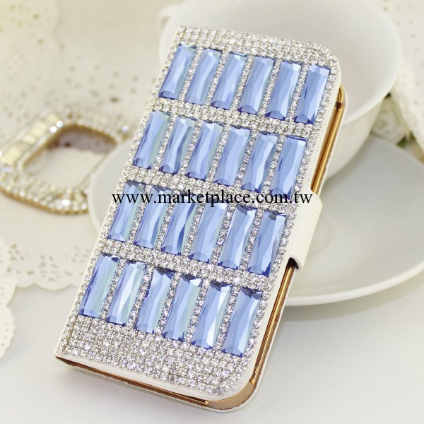 蘋果手機殼iPhone4s皮套翻蓋新款水鉆水鉆爪鏈皮套5代保護套潮工廠,批發,進口,代購