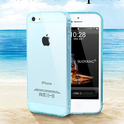 iphone5/4S手機殼全透明帶防塵塞TPU保護套 軟殼 蘋果4/5手機外殼工廠,批發,進口,代購