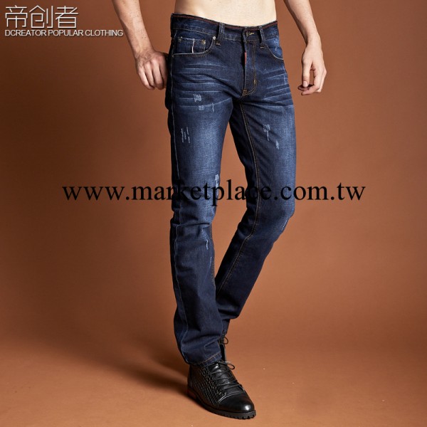 2013秋季新款男裝牛仔褲 男士青年牛仔長褲 男直筒修身韓版潮褲子工廠,批發,進口,代購