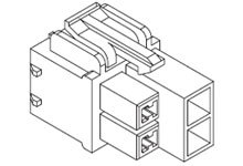 連接器   優勢供應 MOLEX  351510410  膠殼  35151-0410工廠,批發,進口,代購
