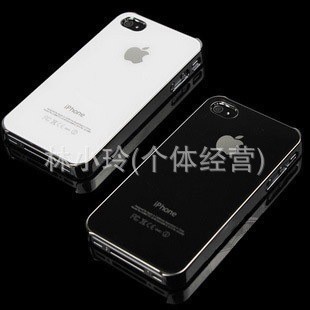 廠傢直銷 蘋果iphone4亞克力手機殼 iPhone5代防刮玻璃鏡面保護殼批發・進口・工廠・代買・代購