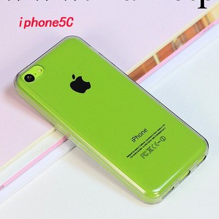 簡約iphone5C 全透明TPU清水套 蘋果5C手機套 保護殼 透明清水套工廠,批發,進口,代購