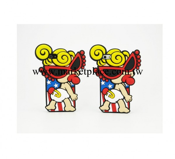 新款 Hysteric MiniiPhone5/5S手機殼4/4s二代黑超B奶嘴B手機殼工廠,批發,進口,代購