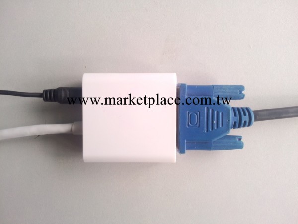 Mini DisplayPort to VGA 雷電轉VGA+音頻 蘋果轉VGA 全球首發工廠,批發,進口,代購