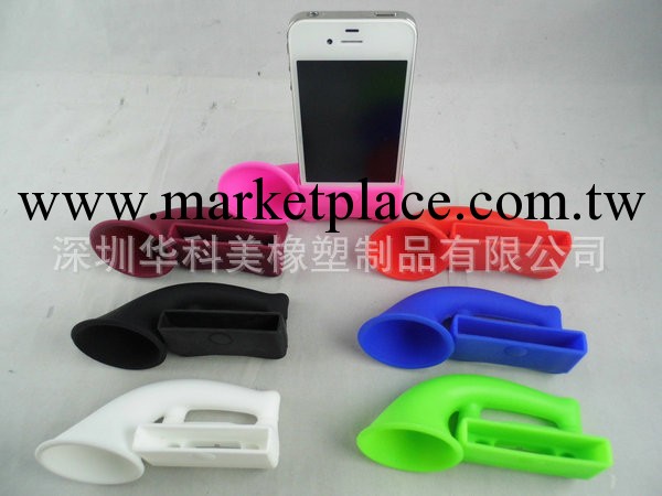 Iphone4/4s矽膠擴音器喇叭 蘋果4擴音喇叭工廠,批發,進口,代購