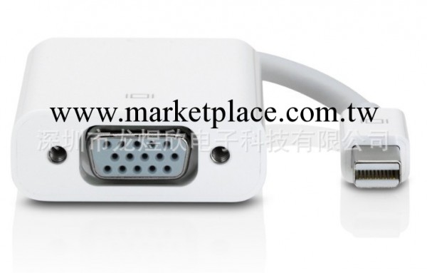 蘋果mini displayport to vga連接線 Mac接投影機 迷你DP轉VGA批發・進口・工廠・代買・代購