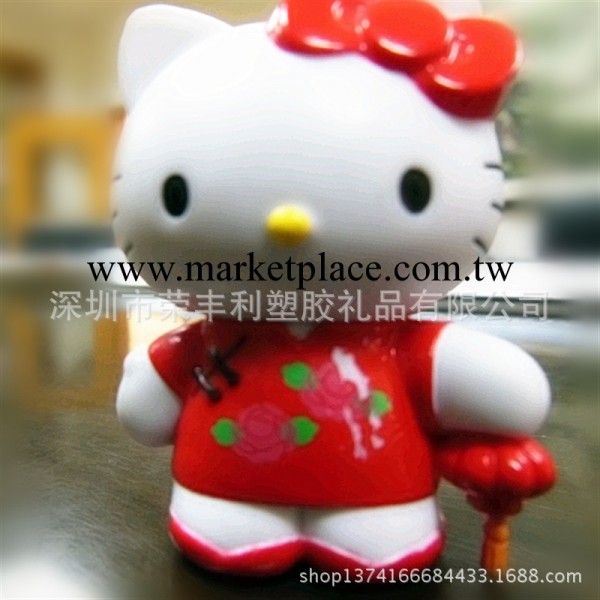 【定制加工】歐美Hello kitty 註塑PVC系列玩具 玩具禮品批發・進口・工廠・代買・代購