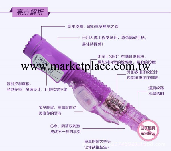 情趣用品震動按摩AV棒陰蒂刺激女用自慰器具成人女性紫色奇跡工廠,批發,進口,代購