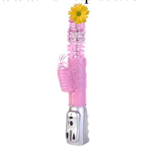 7頻招蜂引蝶百樂抽插伸縮充電轉珠震動棒成人用品性用器自慰女用工廠,批發,進口,代購