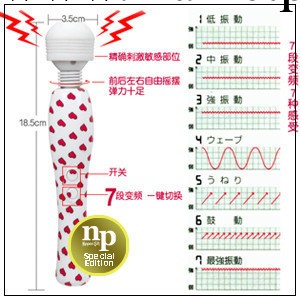 [日本NPG]AV按摩棒-7段變頻(2色任選)不含配件 成人用品 情趣用品工廠,批發,進口,代購