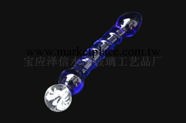 專業生產水晶玻璃女性自慰器 情趣用品水晶玻璃陽具 廠價直銷工廠,批發,進口,代購