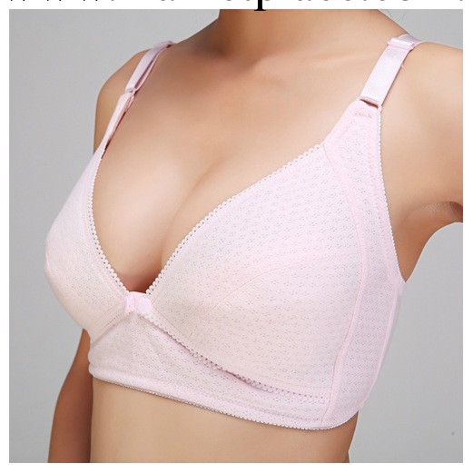 針織棉透氣前開扣哺乳胸罩工廠,批發,進口,代購