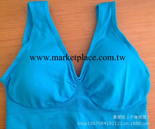 Genie bra 雙層帶胸墊無縫胸罩 無鋼圈運動胸罩內衣 瑜伽背心工廠,批發,進口,代購