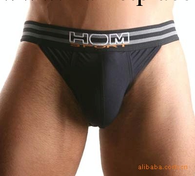 HOM Sport 男士高叉內褲 運動時尚 黑色|男士情趣內褲|三角褲冰絲工廠,批發,進口,代購