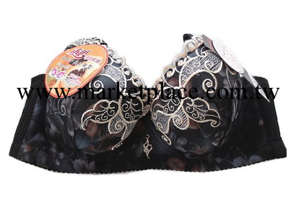 爾夢絲】精美刺繡印花木瓜精油袋A杯三排扣聚攏調整型胸罩批發工廠,批發,進口,代購