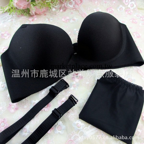 淘寶爆款一片式無痕內衣批發一片式無痕胸罩 聚攏薄款6518黑色工廠,批發,進口,代購