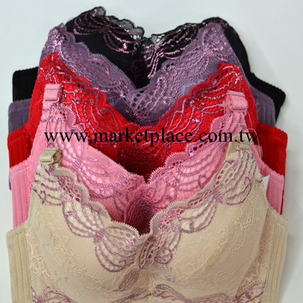 批發深V抹胸型三排扣側收聚攏上薄下厚性感內衣胸罩工廠,批發,進口,代購