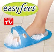 easy feet 浴室拖鞋 浴室洗腳按摩拖鞋 搓腳拖工廠,批發,進口,代購