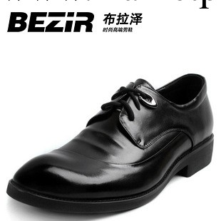BEZIR商務正裝男鞋 韓版時尚休閒系帶真皮皮鞋 英倫皮鞋工廠,批發,進口,代購