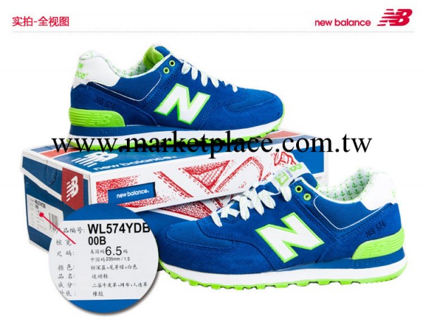 NB女鞋 n字母鞋 NB574新帆船系列女跑鞋運動鞋 ML574YKG/YRD/YDB工廠,批發,進口,代購